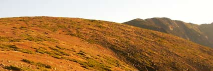 Gipfellandschaft im Chamar Daban Gebirge (Foto: V. Michailov)